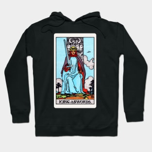 Card #63 - King Of Swords - Rider Waite Smith Tarot Hoodie